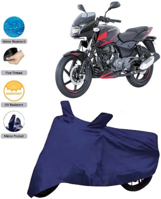 Trendymart Waterproof Two Wheeler Cover for Bajaj(Pulsar AS 150, Blue)