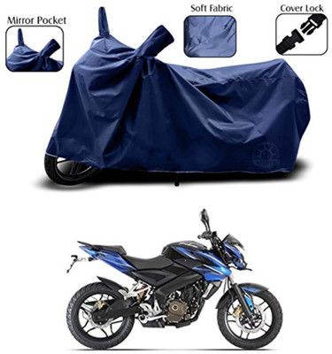 AUTOCAD Waterproof Two Wheeler Cover for Bajaj(Pulsar 200 NS DTS-i, Blue)