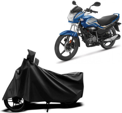 APNEK Waterproof Two Wheeler Cover for Hero(Super Splendor, Black)
