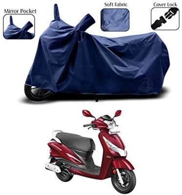 AUTOCAD Waterproof Two Wheeler Cover for Hero(Destini 125, Blue)