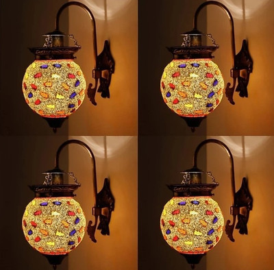 Guptas decore Pendant Wall Lamp Without Bulb(Pack of 4)