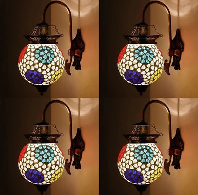 Guptas decore Pendant Wall Lamp Without Bulb(Pack of 4)
