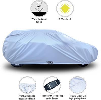 VITSOA Car Cover For Tata Bolt (Without Mirror Pockets)(Silver)