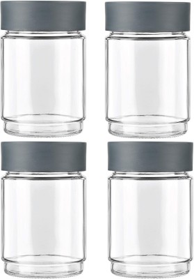 cello Glass Utility Container  - 2000 ml(Pack of 4, Grey)