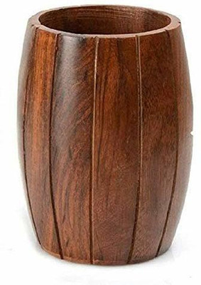 CRAFTSEXPORT Empty Cutlery Holder Case(BROWN  Holds 12 Pieces)