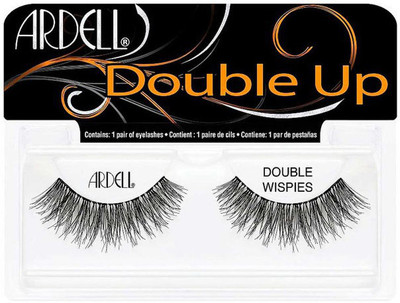 Ardell DOUBLE WISPIES-61915 + Duo Clear Glue 1g Pack of 2 Number of piece 1(Pack of 2)