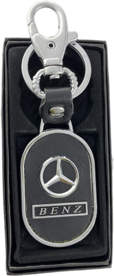 VITZ Mercedes Leather Keychain For Car Key Chain