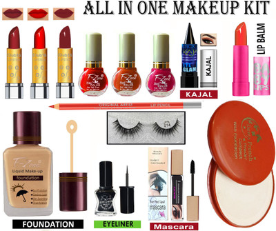 CLUB 16 ALL In One Makeup kit of 14 Makeup Items ED59(Pack of 14)