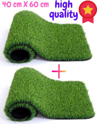 ShopGlobal Plastic Door Mat(Green, Medium)