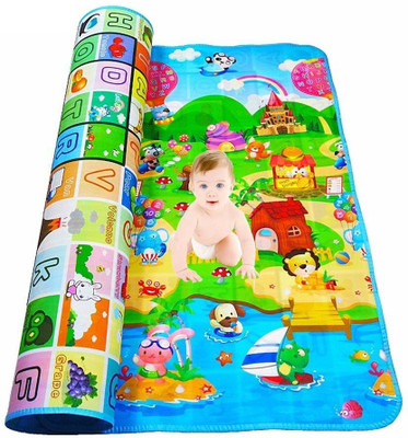 SeaRegal Microfiber Baby Play Mat(Multicolor, Extra Large)