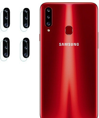 ZORAM Back Camera Lens Glass Protector for Samsung Galaxy A20s(Pack of: 4)