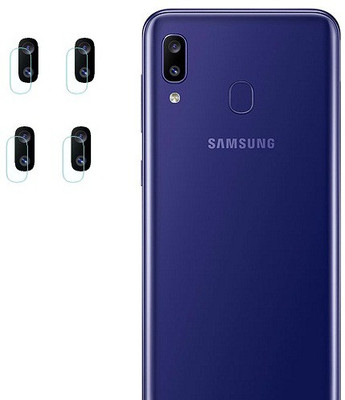 ZORAM Back Camera Lens Glass Protector for Samsung Galaxy M10s(Pack of: 4)