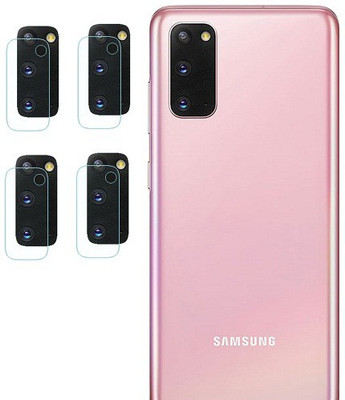 ZORAM Back Camera Lens Glass Protector for Samsung Galaxy S20(Pack of: 4)
