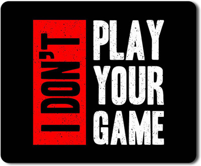 Flair Print Visibee Play your game Designer Gaming Non-Slip Rubber Base Mouse Pad for Laptop/Computer (23 cm x 19 cm) MP123 Non Slip Base Mousepad(Multicolor)