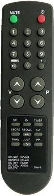 Akshita TV Compatible For 9 In1 RC-66RL,RC-20R,RC-105RL,RC-24R,RC-30R,RC-30RL,RC-602,A910R,RC-37R CRT TV Remote Control ( Chake Image With Old Remote ) BPL Remote Controller(Black) Akshita TV Compatible For 9 In1 RC-66RL,RC-20R,RC-105RL,RC-24R,RC-30R,RC-30RL,RC-602,A910R,RC-37R CRT TV Remote Control ( Chake Image With Old Remote ) BPL Remote Controller(Black)