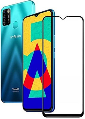 BRENZZ Edge To Edge Tempered Glass for Infinix Smart 5A(Pack of 1)