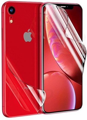 Mobilive Front and Back Screen Guard for Apple iPhone XR(Pack of 2)