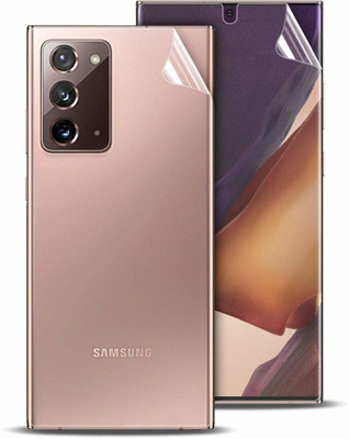 Casesily Front and Back Screen Guard for Samsung Galaxy Note 20 Edge to Edge Soft Gel Nano Screen Protector (Not Tempered Glass)(Pack of 2)