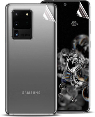 Mobilive Front and Back Screen Guard for Samsung Galaxy S20 Ultra Edge to Edge 4 Layer Mambrane Nano Screen Protector ( Not Tempered Glass)(Pack of 2)