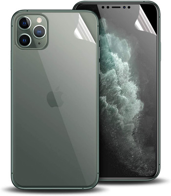 Casesily Front and Back Screen Guard for Apple iPhone 11 Pro Edge to Edge Soft Gel Nano Screen Protector (Not Tempered Glass)(Pack of 2)