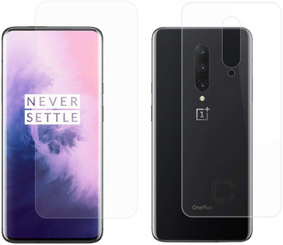 Mobilive Front and Back Screen Guard for Oneplus 7 Pro Edge to Edge 4 Layer Mambrane Nano Screen Protector ( Not Tempered Glass)(Pack of 2)