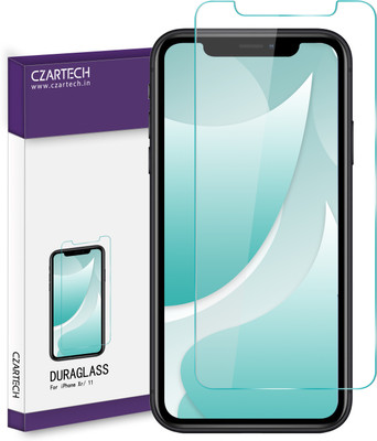 CZARTECH Tempered Glass Guard for Apple iPhone XR, iPhone 11(Pack of 1)