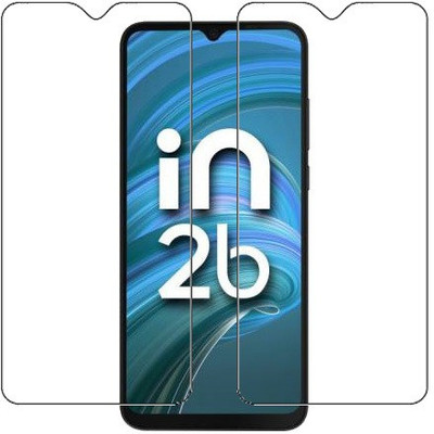 HOBBYTRONICS Tempered Glass Guard for Micromax IN 2b(Pack of 2)