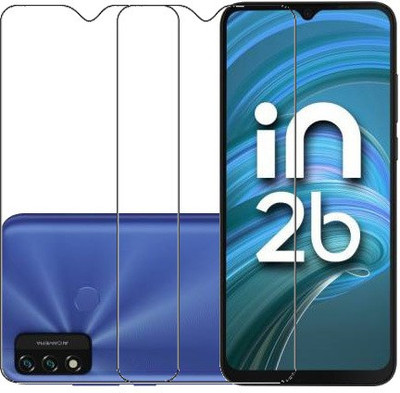 HOBBYTRONICS Tempered Glass Guard for Micromax IN 2b(Pack of 2)