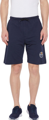 WEAR YOUR MIND Solid Men Blue Regular Shorts