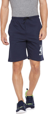 WEAR YOUR MIND Solid Men Blue Regular Shorts