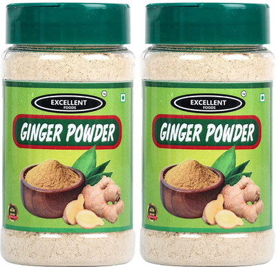 Excellent Foods Fresh Ginger Powder 100 Grams x 2 Pack(2 x 100 g)
