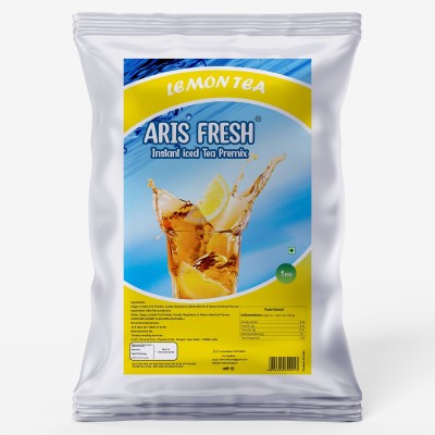 Aris fresh Iced Lemon tea premix 1 kg Lemon Instant Tea Pouch(1 kg)