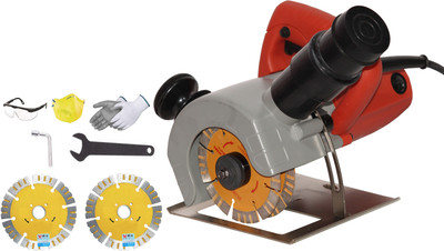 Digital Craft Grooving Machine Double-Edged Electric wall chaser cutting machine hydropower installation wall slotting machine Handheld Tile Cutter(1600 W)