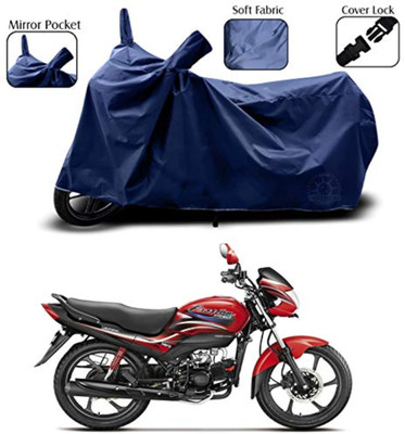 AutoGalaxy Waterproof Two Wheeler Cover for Hero(Passion Pro i3S, Blue)