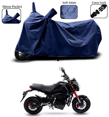 Mdstar Two Wheeler Cover for Universal For Bike(Blue)