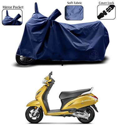 KRYB Two Wheeler Cover for Hero(Activa 5G, Blue)