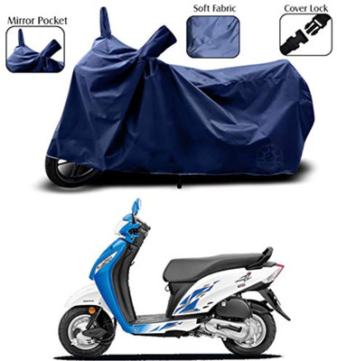 KRYB Waterproof Two Wheeler Cover for Hero(Activa 125, Blue)