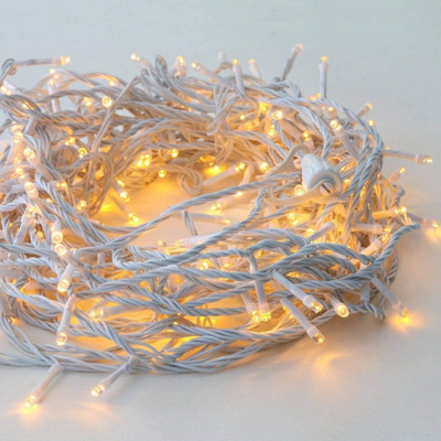 Luz 75 LEDs 20.04 m White Steady String Rice Lights(Pack of 2)