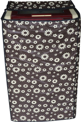 KingMatters Top Loading Washing Machine  Cover(Width: 56 cm, Brown)