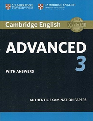 Cambridge English Advanced 3 Student's Book with Answers(English, Paperback, unknown)