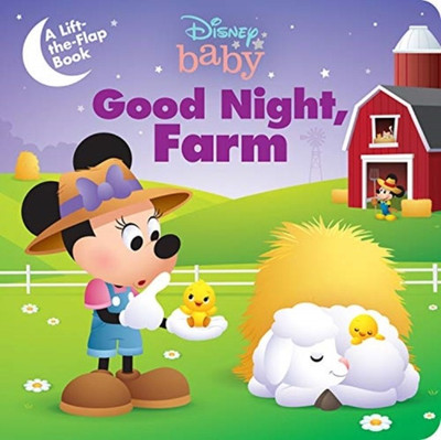 Disney Baby: Good Night, Farm(English, Board book, Disney Books)