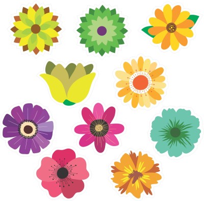 bookworm Eden Garden Series Profile Cut Flower Magnetic Bookmark Magnetic Bookmark Bookmark(Flower, Multicolor)