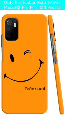 GIFT4EVER Back Cover for Poco M3 Pro 5G(Orange, Pack of: 1)