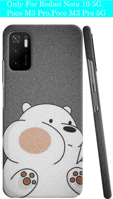 GIFT4EVER Back Cover for Poco M3 Pro 5G(Grey, White, Pack of: 1)