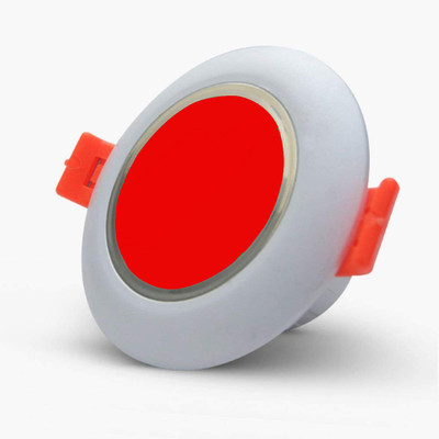 ambert 3 watt led ceiling light pack of -1, red color Ceiling Light Ceiling Lamp(Red)