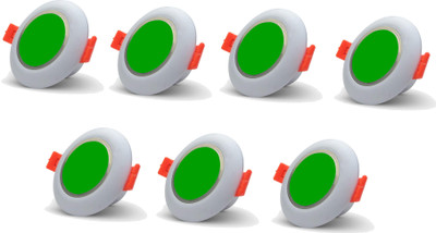 ambert 3 watt led ceiling light pack of -7 Recessed Ceiling Light Ceiling Lamp(White)