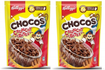 Kellogg's Chocos Crunchy Bites 375 Gram Pack of 2 Pouch(2 x 375 g)