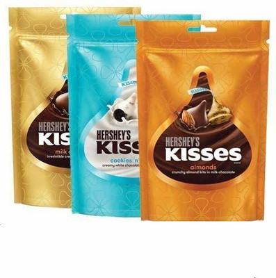 HERSHEY'S Kisses Assorted Value Pack 3 X 100G (Milk / Cookies n Creme / Almond) Brittles(300 g)