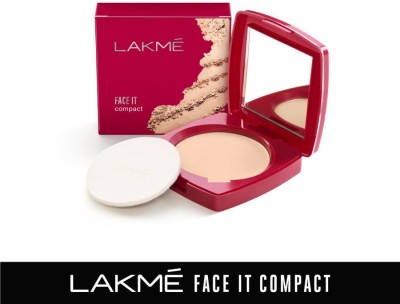 Lakmé Face It Compact Coral Compact(Coral, 9 g)
