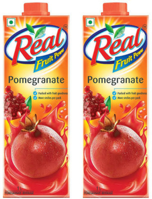 Real pomegranate juice 2 ltr combo pack(2 x 1 L)